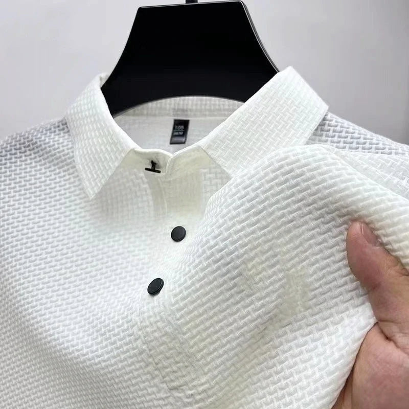 [BETAAL 1, NEEM 2] - Ultra Fresh Zijde Ice Polo Shirt + Gratis Horloge