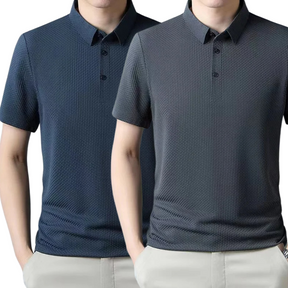 [BETAAL 1, NEEM 2] - Ultra Fresh Zijde Ice Polo Shirt + Gratis Horloge