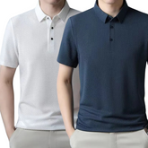 [BETAAL 1, NEEM 2] - Ultra Fresh Zijde Ice Polo Shirt + Gratis Horloge